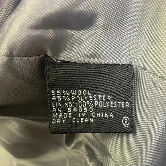 Anne Klein two piece skirt suit  size 8p brown/work/ career - Picture 10 of 16